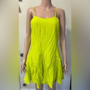 A New Day Lime Green Fabric